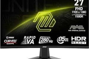 MSI 27″ MAG 276CXF Gaming Monitör, FHD, Curve 1500R RAPID VA, 280HZ, 0.5ms (GTG), Adaptive-Sync, Siyah — %22 İndirim | Amazon TR Fırsatı