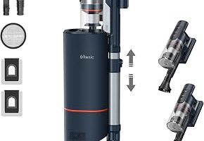 Ultenic FS1 Cordless Vacuum Cleaner, with Automatic Emptying Station, Powerful Suction 30KPa/450W, Removable Battery up to 60 Mins, Stick Vacuum Cleaner for Hard Floor Home Carpets — %29 İndirim | Amazon TR Fırsatı