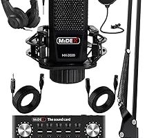 Midex MX-2020 Compact Set-1 Efektli Ses Kartı Mikrofon Stand Seti (PC ve Telefon) — %32 İndirim | Amazon TR Fırsatı