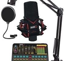 Midex GMX-1 Platinium Set Condenser Mikrofon Ses Kartı Canlı Yayın Paketi (Telefon ve PC) — %22 İndirim | Amazon TR Fırsatı