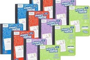 Mead Primary Journal, 12’li Paket, Yarım Sayfa Çizgili Yaratıcı Hikaye Tablet, K-2 Sınıfları, 7 1/2 “x 9 3/4”, 100 Sayfa, Çeşitli Renkler (610052-ECM) — %35 İndirim | Amazon TR Fırsatı