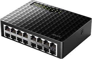 Cudy FS1016D 10/100Mbps 1,6 Gb/sn 16 Port Switch — %20 İndirim | Amazon TR Fırsatı