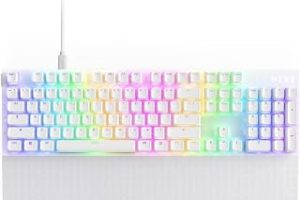 NZXT İşlev 2 | KB-001NW-US | Tam Boy Optik Oyun Klavyesi | 8K Yoklama Hızı | Doğrusal Optik Anahtarlar | Ayarlanabilir Çalıştırma | Çift Atışlı PBT Tuş Kapakları | RGB | Çalışırken Değiştirilebilir | — %31 İndirim | Amazon TR Fırsatı