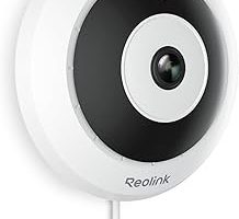 REOLINK PoE IP Balık Gözü Kamera, 360° Görünüm, Ev/Ofis Güvenliği için 6MP İç Mekan Kamerası, Akıllı İnsan Algılama, İki Yönlü Konuşma, Tavan/Duvar/Masa Montajı, Çoklu Ekran Görünümü, FE-P (Beyaz) — %57 İndirim | Amazon TR Fırsatı