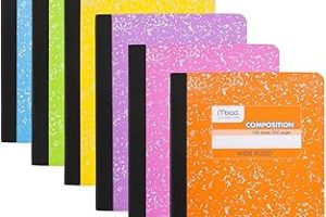 Mead Kompozisyon Defterleri, 6’lı Paket, Geniş Çizgili Kağıt, 7-1/2 “x 9-3/4”, 100 Yaprak, Çeşitli Parlak Renkler (950054-ECM) — %40 İndirim | Amazon TR Fırsatı
