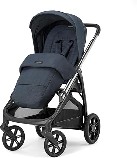 Inglesina Aptica Glam Tek El Tek Hamle ile Katlanıp Açılan Çift Yön Bebek Arabası - Resort Blue
