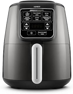 Karaca Connect Air Pro Cook XL 2 in 1 Uzaktan Erişimli Airfryer Shadow Grey 4 Kişilik