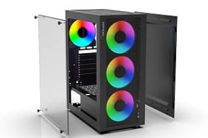 INCA EMPOUSA PREMIUM BİLGİSAYAR KASASI EMG-15XN 345 * 183 * 430 3,5 158 mm’ye kadar CPU soğutucusunu destekler ARGB LED’li 3x 120mm fanlar 1x 120/140mm fan yuvası Üst PSU: 2x 120 mm fan — %29 İndirim | Amazon TR Fırsatı