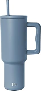 Simple Modern 40 oz Saplı ve Hasır Kapaklı Bardak | Yalıtımlı Bardak Yeniden Kullanılabilir Paslanmaz Çelik Su Şişesi Seyahat Kupası Bardak Tutucu Dostu | Kadın Erkek Ona Hediyeler | Trek Koleksiyonu — %43 İndirim | Amazon TR Fırsatı