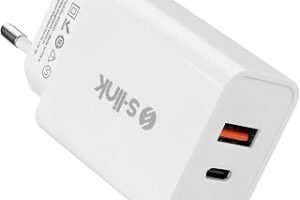 S-link SL-EC60 20W PD3.0/Quick Charge QC3.0 Type USB-C +USB A Hızlı Beyaz Ev Şarj Adaptör — %25 İndirim | Amazon TR Fırsatı