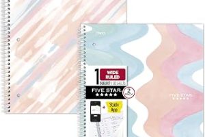 Five Star Defterler, Geniş Çizgili, Moda, 2’li Paket (930060FA-RSP) — %44 İndirim | Amazon TR Fırsatı