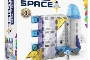 MAGNA-TILES Space 32 parçalı manyetik yapı seti, orijinal manyetik yapı markası — %27 İndirim | Amazon TR Fırsatı