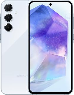 Samsung Galaxy A55 5G Akıllı Cep Telefonu. 8 GB RAM. 256 GB Hafıza, Mavi (Samsung Türkiye Garantili)