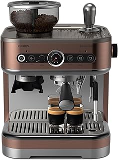 Philips Barista Brew Yarı Otomatik Espresso Makinesi, Öğütücü — %50 İndirim | Amazon TR Fırsatı