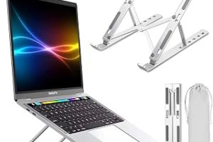 AEE® Taşınabilir Metal Laptop Standı,Bez Stand Taşıma Çantası Hediyeli,Notebook Stant Tüm Laptoplarla Uyumlu Bilgisayar Stantı Kaymaz Stant Dizüstü Bilgisayar Stantları — %25 İndirim | Amazon TR Fırsatı