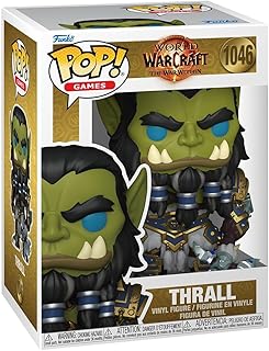 Funko POP Games: Wow - Thrall - World of Warcraft - Koleksiyon Vinil Figür - Hediye Fikri - Resmi Ürün - Çocuklar ve Yetişkinler için - Video Oyunları Hayranları - Koleksiyonerler ve Teşhir için Model
