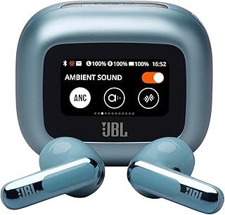 JBL Live Flex 3, Kablosuz Kulakiçi Kulaklık, Mavi
