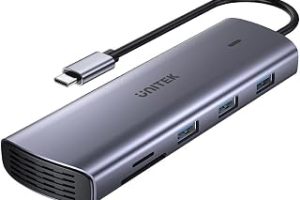 9’u 1 arada USB-C Hub — %29 İndirim | Amazon TR Fırsatı