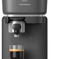 Philips Baristina Espresso Makinesi – Gerçek Espresso, Tam Kolaylık – Kompakt – 16 Bar Basınç – Entegre Öğütücü – Siyah Makine, Siyah Filtre Tutuculu (BAR300/60) — %35 İndirim | Amazon TR Fırsatı
