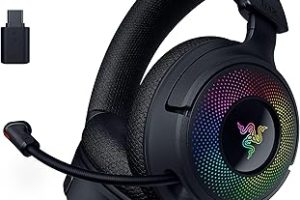 Razer Kraken V4 – Kablosuz Oyun Kulaklığı (3 Modlu Bağlantı, TriForce 40mm Sürücüler, 9 Bölgeli RGB Kulaklık Aydınlatması, Mix & Volume ayarları, THX Spatial Audio) Siyah — %23 İndirim | Amazon TR Fırsatı