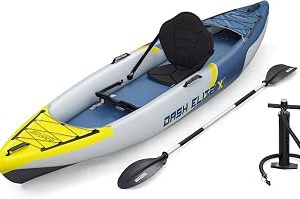 Bestway 11′ x 36″ x 12″/3,35m x 92cm x 30cm Dash Elite X1 Kayak Seti — %29 İndirim | Amazon TR Fırsatı