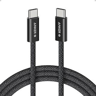 Anker Zolo240W USB-C - USB-C Hızlı Şarj Kablo, 1 Metre, Örgü Yapılı, Siyah - A8060