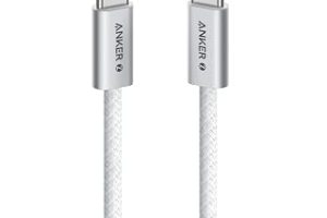 Anker Zolo 240W USB-C – USB-C Hızlı Şarj Kablo, 1 Metre, Örgü Yapılı, Beyaz – A8060 — %25 İndirim | Amazon TR Fırsatı
