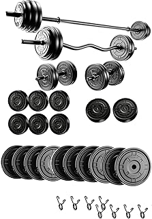 Moccastyle 68 Kg Z-Barlı Megaset Halter Seti Ve Dambıl, Ağırlık,Fitness