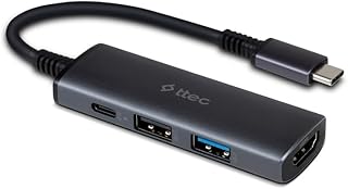 ttec 4 Girişli USB-C Hub/Çoklayıcı USB-C 100W PD 3.0 + 4K HDMI + USB-A 3.2 + USB-A 2.0 (MacBook Uyumlu)