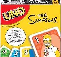 Çocuklar, yetişkinler, aileyle bir araya gelinen akşamlar, partiler, seyahatler ve kamplara uygun, diziden ilham alan koleksiyonluk Mattel UNO Simpsons Kartlar, JHB16 — %22 İndirim | Amazon TR Fırsatı
