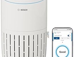 Bosch Air 4000i akıllı hava temizleyici – 62,5 m² kapsama alanı – Zararlı maddelerin%99’undan fazlasını etkili bir şekilde filtreler – Oto/Uyku modu (< 25 dB(A)) - CADR: 300 m³/sa - Ekran ve uygulama — %46 İndirim | Amazon TR Fırsatı