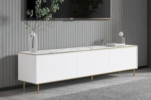 Inarch Dizayn Imaj Tv Ünitesi Orma Mermer/Beyaz (Gold) — %25 İndirim | Amazon TR Fırsatı