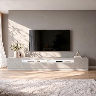 Inarch Dizayn T008 Arya Işıklı Tv Sehpası Orma Mermer-Beyaz Set — %25 İndirim | Amazon TR Fırsatı