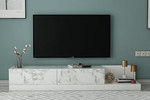 Inarch Dizayn Majör Tv Sehpası Orma Mermer/Beyaz — %25 İndirim | Amazon TR Fırsatı