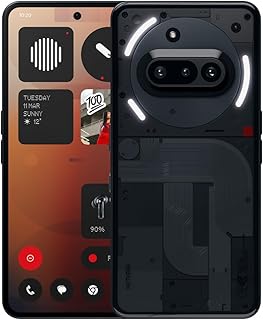 Nothing Phone (3a) 128 GB – 32 MP ön kameralı akıllı telefon, 30 x ultra zoom, 50 W hızlı şarj ve 6,77 inç, 120 Hz AMOLED ekran – siyah — %20 İndirim | Amazon TR Fırsatı