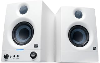 PreSonus Eris 3.5 Gen 2 Aktif Hoparlör, Multimedya, Oyun, Stüdyo Müzik Prodüksiyonu, 50W Güç, Beyaz