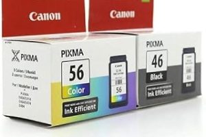 Canon PG-46 Renkli + CL 56 Siyah 2li Kartuş Seti — %30 İndirim | Amazon TR Fırsatı