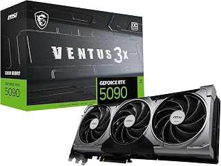 MSI VGA GEFORCE RTX 5090 32G VENTUS 3X OC RTX5090 32GB GDRR7 512B DX12 PCIE 5.0 X16 (3XDP 1XHDMI) — %31 İndirim | Amazon TR Fırsatı