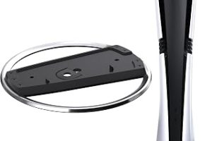 PS5 Pro Vertical Stand, Base para for PlayStation 5, Black Vertical Console Brackets with Anti-Slip Pads, Space Saving Console-Stand, PS5 Accessories, Aluminium Alloy Bracket — %25 İndirim | Amazon TR Fırsatı