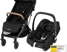 Maxi-Cosi Eva-Cabriofix I-Size Otomatik Katlanan Seyahat Sistem Kompakt Bebek Arabası Black — %23 İndirim | Amazon TR Fırsatı