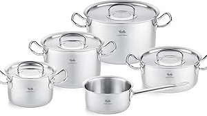 Fissler Original Profi Collection Retro Metal Kapak 9 Parça Tencere Seti — %33 İndirim | Amazon TR Fırsatı
