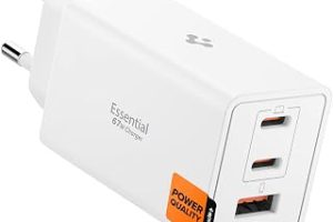 Spigen 67W USB-C + USB-A 3 Port Hızlı Şarj Aleti PPS 3.0 Super Hızlı Şarj GaN Pro Isı Düşürücü Güç Adaptörü Akım Koruma iPhone & Android & iPad & MacBook Type-C White – ACH08710 — %22 İndirim | Amazon TR Fırsatı