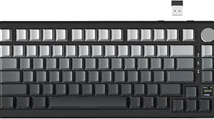 ATTACK SHARK X85PRO 75% Kablosuz Mekanik Klavye – TFT Ekran, Gasket Yapı, RGB Işıklandırma, Hot-Swap, 4000mAh Pil, BT/2.4G/USB-C Üçlü Bağlantı, QMK Desteği – Moonlit — %30 İndirim | Amazon TR Fırsatı