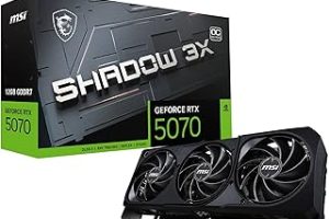 MSI VGA GEFORCE RTX 5070 12G SHADOW 3X OC RTX5070 12GB GDRR7 192B DX12 PCIE 5.0 X16 (3XDP 1XHDMI) — %37 İndirim | Amazon TR Fırsatı