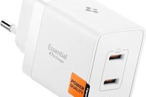 Spigen 47W USB-C 2 Port Mini Hızlı Şarj Aleti PPS 2.0 Super Hızlı Şarj GaN Pro Isı Düşürücü Güç Adaptörü Akım Koruma iPhone & Android & iPad & MacBook Type-C White – ACH08707 — %20 İndirim | Amazon TR Fırsatı