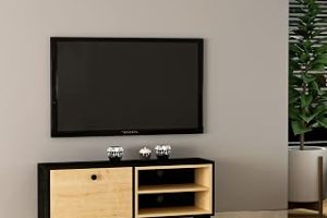 Selis T004 Modern TV Sehpası – Ahşap Siyah/Safir Meşe – 120 cm — %40 İndirim | Amazon TR Fırsatı