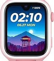 Slazenger Tiger Kids Prime Akıllı Çocuk Saati, Görüntülü Görüşme, AMOLED Ekran, Android, GPS, 5MP Kamera, IP68 Su Geçirmez, Uzun Pil Ömrü, SOS, Dokunmatik Ekran, 4G, Silikon Kayış, Pembe — %23 İndirim | Amazon TR Fırsatı