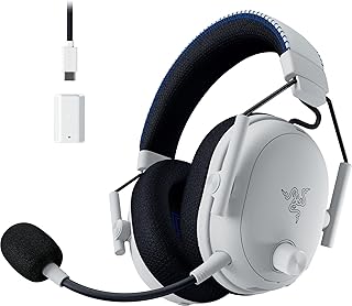 Razer BlackShark V3 Pro for PlayStation – Kablosuz Aktif Gürültü Engelleme E-spor Kulaklığı ANC – TriForce 50mm Sürücüler – HyperSpeed 2,4 GHz – THX Spatial Audio – PS5/PC | Beyaz — %36 İndirim | Amazon TR Fırsatı