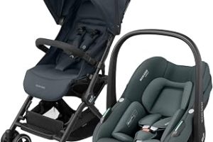 Maxi-Cosi Lara2-Pebble S Tek Elle Katlanabilen Ultra Kompakt Seyahat Sistem Bebek Arabası Graphite — %29 İndirim | Amazon TR Fırsatı
