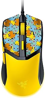 Razer Cobra Pokémon Edition - Hafif Kablolu Oyun Faresi - 8500 DPI Sensör - 58g - Optik Fare Anahtarları 3th Nesil - Degrade Alttan Parıltılı Chroma Aydınlatma - Speedflex Kablo | Pokémon Kanto